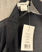 Care Tag view of Helmut Lang Drape-Front Cardigan Size P
