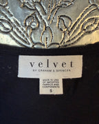 Care Tag 01 view of Velvet by Graham & Spencer Sleeveless Blouse Size S