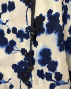 Detail view of Elizabeth and James Floral-Print Silk Blouse