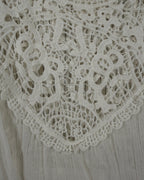 Detail view of Lauren Ralph Lauren Crochet-Lace Sleeveless Dress Size XL
