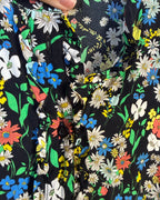 Detail view of Topshop Floral Long-Sleeve Maxi Dress Size US 6 (UK 10, EU 38)