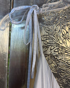 Detail 01 view of Rails Julia Striped Tiered Midi Dress Size M