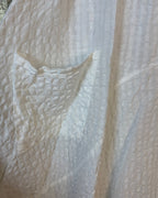 Detail 01 view of Luna Luz Textured Linen-Blend Dress Size M