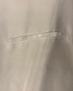 9 - Alice + Olivia Beige Silk Blazer Size M — photo 3: detail view
