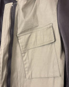 13 - DKNY Green and Black Coat Size P — photo 3: detail view