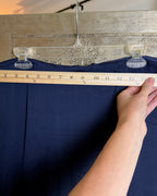 99 - Navy Ruffle Skirt — photo 3: detail view