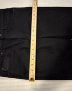 JAG Jeans Black Straight-Leg Five-Pocket Jeans Size 10 — measurement front rise