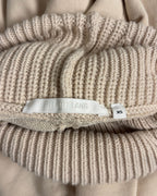 31 - Helmut Lang Cream Cotton-Blend Turtleneck Sweater Size XS — photo 3: tag view