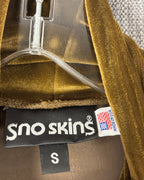 51 - Sno Skins Gold Turtleneck Top Size S — photo 3: tag view