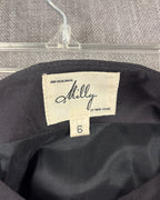 Brand and Size Tag 01 view of Milly Geometric-Print Skirt Size 6