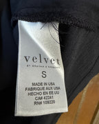 Care Tag 02 view of Velvet by Graham & Spencer Sleeveless Blouse Size S