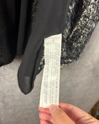 Care Tag 02 view of Zara Knit Open Fringe Jacket Size M