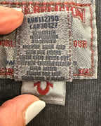 Detail 02 view of True Religion Jada Cropped Denim Jacket Size M