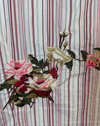 Detail 02 view of Etcetera Striped Floral-Embroidered Shirt Size 6