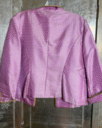 136 - Dianne Keesee Pink Jacket and Top Set — photo 4: back view