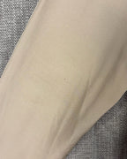 9 - Alice + Olivia Beige Silk Blazer Size M — photo 4: detail view