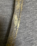 102 - Zadig & Voltaire Gray Tino Foil Modal T-Shirt Size M — photo 4: detail view