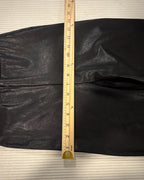 Commando Faux Leather Flared Leggings Size M — measurement back rise