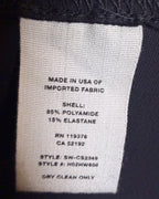 119 - Helmut Lang Navy Stretch Dress Size M — photo 4: tag view