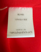 123 - Haute Hippie Red Silk Dress Size S — photo 4: tag view