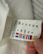 Brand and Size Tag view of Saint James Contrast-Trim Cotton Blouse Size US 12 (UK 16, FR 44)