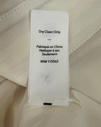 Care Tag 01 view of Elizabeth and James Contrast-Trim Silk Blouse Size S