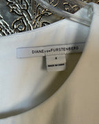 Care Tag 01 view of Diane von Furstenberg Carpreena Mini Dress Size 4