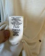 Care Tag 02 view of Ann Taylor Mixed-Media Button-Front Blouse Size M