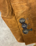 8 - Zara Basic Brown Corduroy Blazer Size EUR L (USA L, MEX 30) — photo 5: detail view