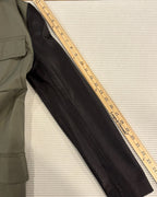13 - DKNY Green and Black Coat Size P — photo 5: detail view