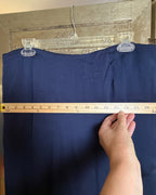 99 - Navy Ruffle Skirt — photo 5: detail view