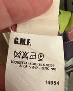 126 - Missoni Multicolor Print Silk Maxi Dress Size I 46 (D-CH-NL 40, E-F-B 42, GB 14, USA 10) — photo 5: tag view