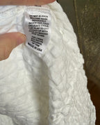 Care Tag view of Luna Luz Textured Linen-Blend Dress Size M