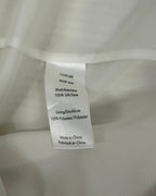 Care Tag 02 view of Elizabeth and James Ruffle-Trim Silk Slip Dress Size S