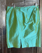 134 - Dianne Keesee Green Three-Piece Skirt Suit — photo 6: back view