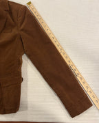 8 - Zara Basic Brown Corduroy Blazer Size EUR L (USA L, MEX 30) — photo 6: detail view