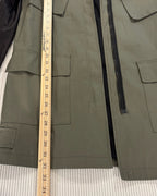13 - DKNY Green and Black Coat Size P — photo 6: detail view