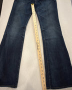 72 - AG Adriano Goldschmied Angel Blue Bootcut Jeans — photo 6: detail view