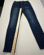 88 - Frame Denim Le High Skinny Blue Jeans Size 25 — photo 6: detail view