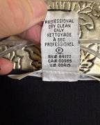 116 - Diane von Furstenberg Beulah Black V-Neck Midi Wrap Dress Size 4 — photo 6: tag view