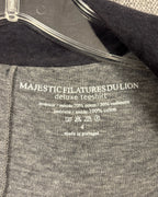 10 - Majestic Filatures du Lion Navy and Gray Cotton-Cashmere Blazer Size 4 — photo 6: tag view