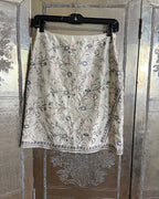 Embroidered A Line Floral Skirt photo 1