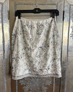 Embroidered A Line Floral Skirt photo 2