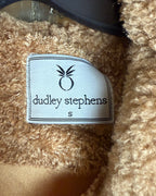 Dudley Stephens wool blend teddy coat size small