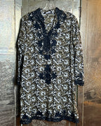 Gretchen Scott Designs Grips Lace Sleeve Tunic Dress photo 1