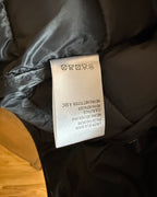 Nylon puffer jacket, Numero Uno Quilted Hooded Metallic-Stripe Packable Puffer Coat Size Large