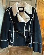 Toska Polizzi Collection Shearling Lined Jacket