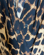 INC International Concepts Leopard-Print Faux-Wrap Maxi Dress - clothing tag photo