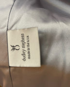 Dudley Stephens Millbank Sherpa Fleece Gray Long Coat Size L - brand tag photo