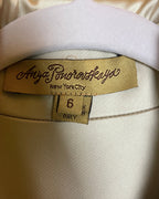 Anya Piotrowskaya Sleeveless Button-Front Dress Size 6 - clothing tag photo
